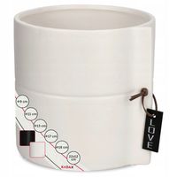 DONICZKA OSŁONKA DONICA CERAMICZNA KOLORY 13CM