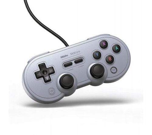 Kontroler przewodowy 8BITDO SN30 Pro Szary na Arena.pl