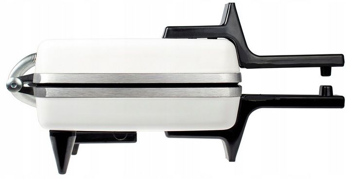 Gofrownica Dezal 301.4W 1300 W Biały + Drewniany widelec zdjęcie 2