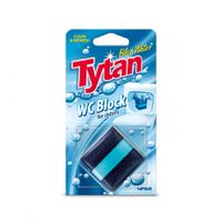 KRĄŻEK KOSTKA DO SPŁUCZKI BARWIĄCA WODĘ WC TYTAN