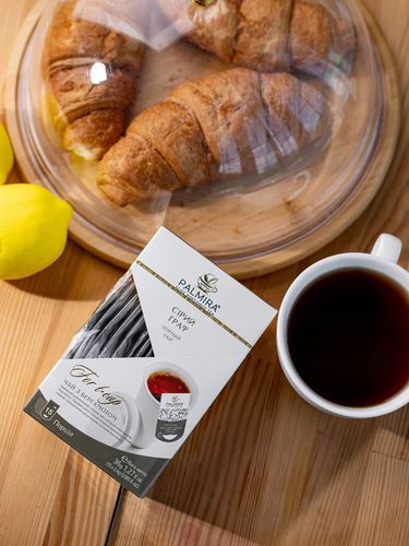 Herbata czarna liściasta Earl gray olej bergamotki Deluxe Palmira 15 saszet na Arena.pl