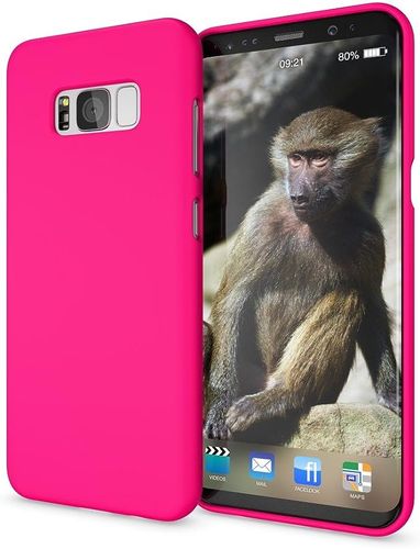 Etui Case Do Samsung Galaxy S8 Silikonowy Neon Różowy na Arena.pl