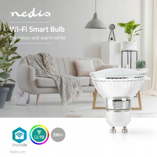 LED Żarówka GU10 Wi-Fi Smart Nedis na Arena.pl