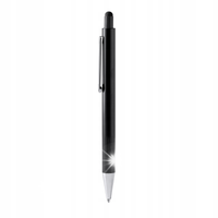 DŁUGOPIS BIUROWY SZKOLNY GARET CZARNY TOUCH PEN TUSZ NIEBIESKI JUMBO 10 SZT