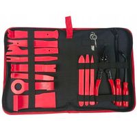 DŹWIGNIE DO DEMONTAŻU SPINEK TAPICERKI ZESTAW ETUI ŁYŻKI SZCZYPCE x20