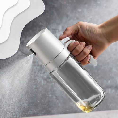 SPRYSKIWACZ DO OLIWY OLEJU KUCHENNY DOZOWNIK SZKLANY SPRAY Z RĄCZKĄ Kuketo na Arena.pl