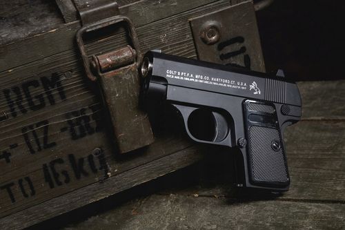 Pistolet metalowy na kulki 6mm COLT ASG imitacja broni replika MPK-C11 na Arena.pl