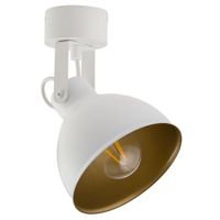 Natynkowy plafon metalowy MARS Sigma do salonu biały