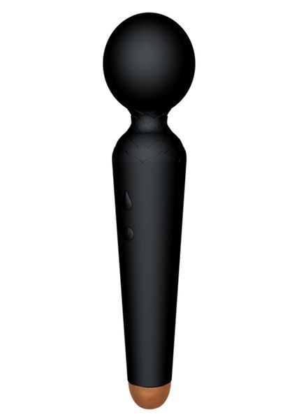 Stymulator-Rechargeable Power Wand Usb 10 Functions - Black zdjęcie 2