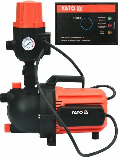 POMPA DO WODY ZASTĘPUJE HYDROFOR 600W 3100L/H YATO zdjęcie 3