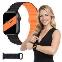 Pasek do Apple Watch 38 40 41 S10 42mm opaska bransoleta mocny magnetyczny