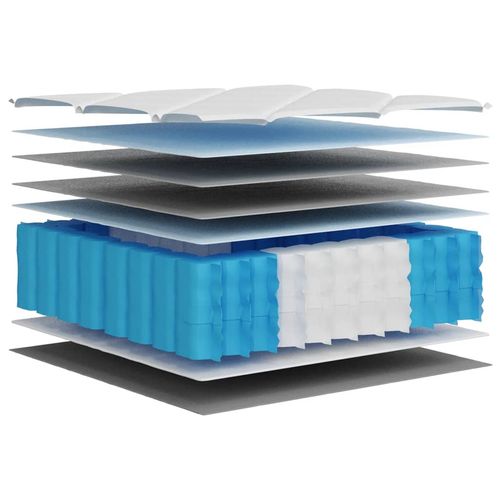 Materac kieszeniowy, twardość średnia, 90x190 cm, pojedynczy na Arena.pl