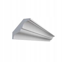 Listwa przysufitowa 2m DLP2 9cm x 9cm sztukateria ozdobna sufitowa faseta