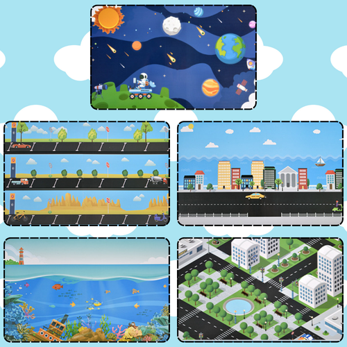 książeczka z naklejkami pojazdami sensoryczna dla dzieci edukacyjna drogi na Arena.pl