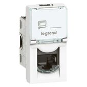 MOSAIC - Gniazdo 1 x RJ 45 kat. 6 UTP - 1 modułowy - Biały Legrand 076561