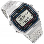 ZEGAREK CASIO ABL-100WE-1AEF VINTAGE SREBRNY BLUETOOH KROKOMIERZ DATOWNIK