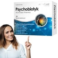 Probiotyk na jelita Psychobiotyk Activlab Pharma 20 kapsułek