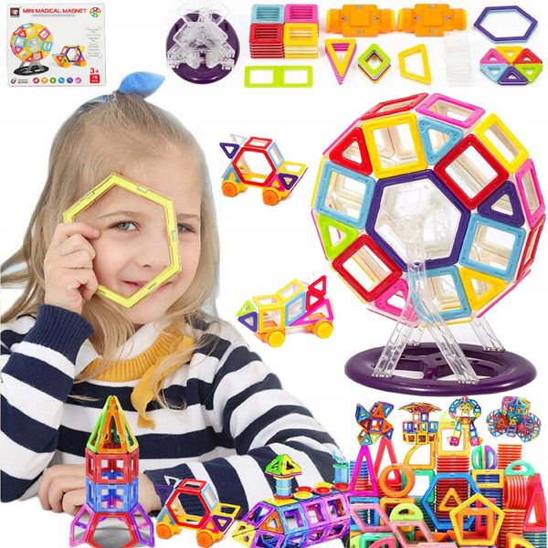 KLOCKI MAGNETYCZNE NOWE 76EL. zdjęcie 1