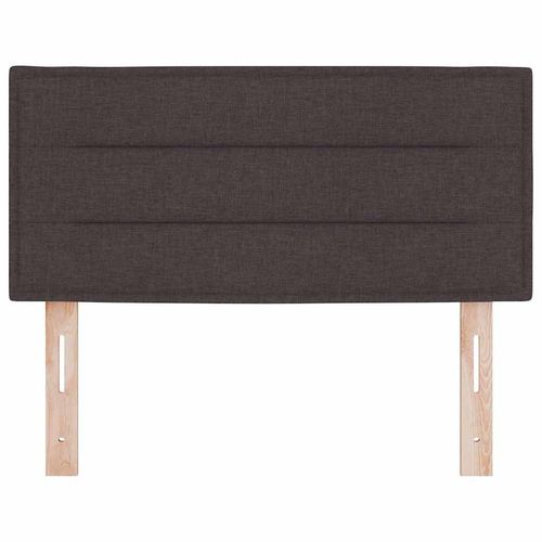 Zagłówek Inny Z zagłówkiem ciemnobrązowy 80 cm tkanina na Arena.pl