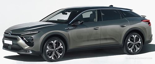 CITROEN C5 X -Listwy CHROM na drzwi boczne dekoracyjne chromowane na Arena.pl