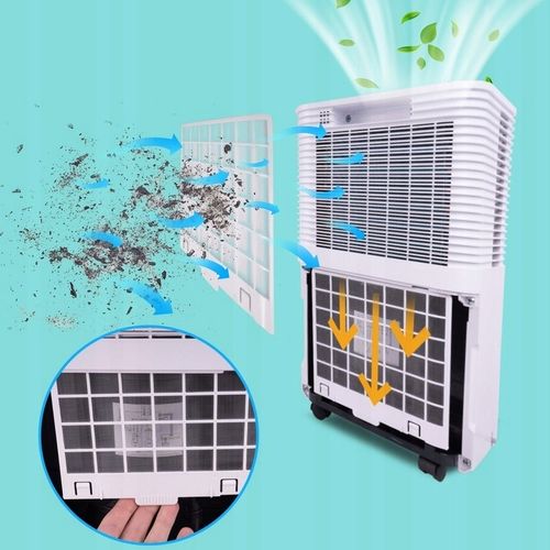 CICHY OSUSZACZ POWIETRZA POCHŁANIACZ WILGOCI 12L/24H + WiFi + TIMER na Arena.pl