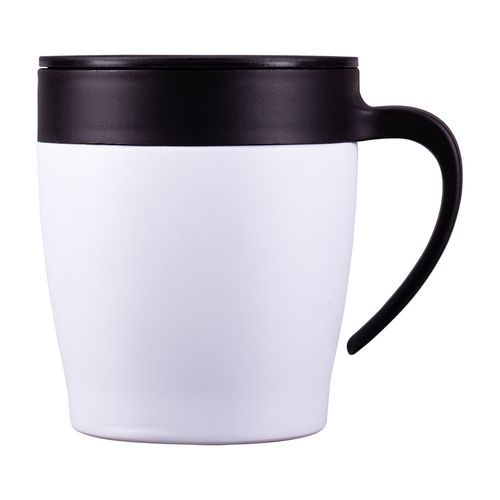Kubek z uchem Chillout 350 ml, biały na Arena.pl