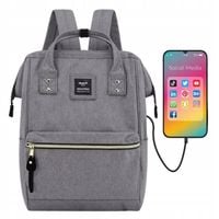 Himawari plecak damski pojemny na laptopa USB szkolny pojemny do pracy
