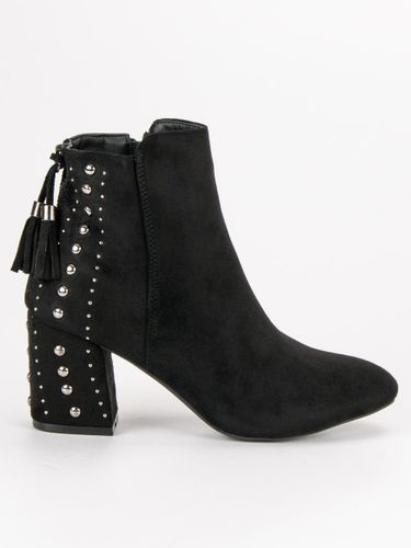 ELEGANCKIE ZAMSZOWE BOTKI Rozmiar - 37 na Arena.pl