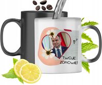 Kubek Magiczny Andrzej Duda Zmieniający Kolor Z Nadrukiem Ze Zdjęciem