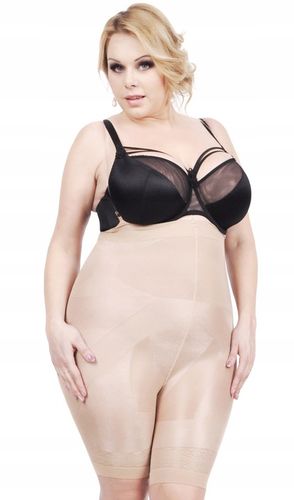 Orirose WYSOKIE Majtki mocno WYSZCZUPLAJĄCE brzuch MODELUJĄCE uda SIZE PLUS na Arena.pl