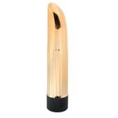 Mały Złoty Wibrator Klasyczny - Lady Finger Gold