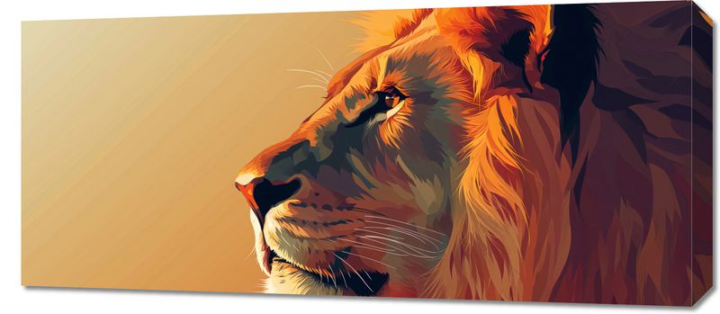 Obraz 90x40cm Król zdjęcie 1