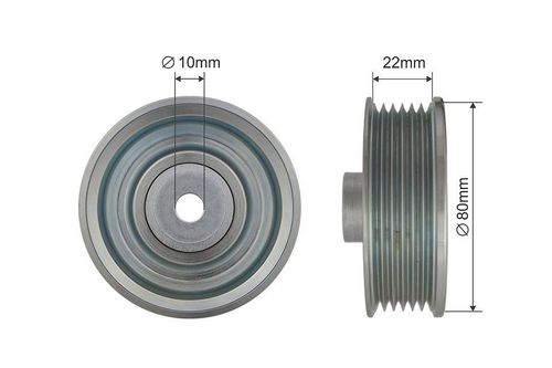 ROLKA NAPINACZA PASKA TOYOTA MR2 III 2000 2001 2002 2003 2004 2005 2006 na Arena.pl