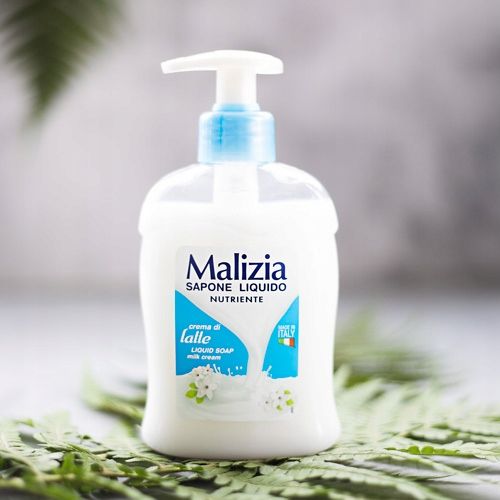 Malizia Mydło Latte Zapas 1L + Malizia Włoskie Mydło W Płynie O Mlecznym na Arena.pl