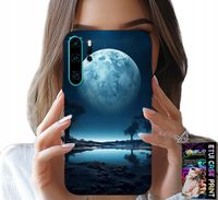 ETUI DO HUAWEI P30 PRO - PEŁNIA KSIĘŻYCA KSIĘŻYC FUTERAŁ + FOLIA