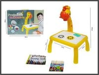 projektor z tablicą na nóżkach 37cm + mazaki
