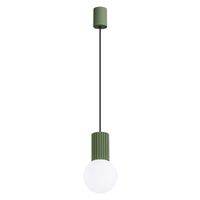 Lampa wisząca HALO 1 zielona oliwka