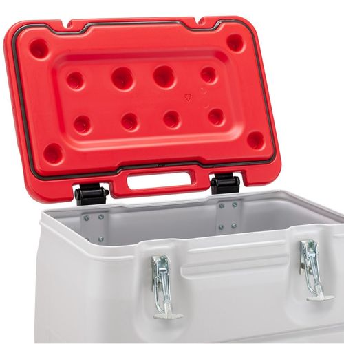 Pojemnik na odpady niebezpieczne MOBIL BOX 170L - czerwony na Arena.pl