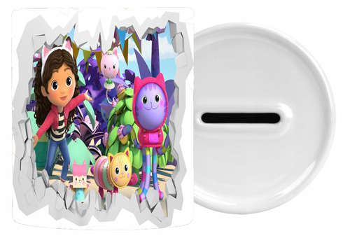 Skarbonka Ceramiczna Koci Domek Gabi na Arena.pl