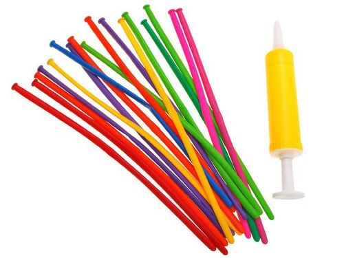 ZESTAW DŁUGIE BALONY DO MODELOWANIA  POMPKA na Arena.pl