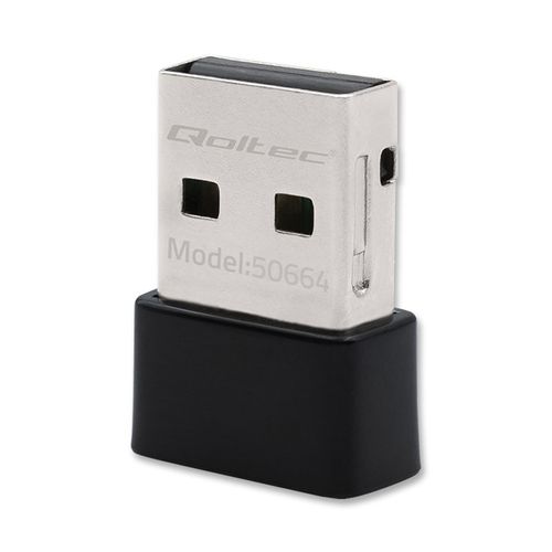 Qoltec Bezprzewodowy Mini Adapter USB Wi-Fi | Standard AC | 650Mbps na Arena.pl