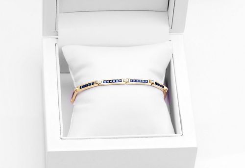 Złota bransoleta BZD4585 - Diament na Arena.pl