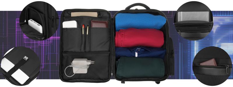 plecak ptn hy243-7062 black zdjęcie 5