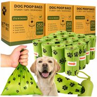 WORECZKI NA PSIE ODCHODY BIODEGRADOWALNE WORKI NA KUPY BIO + ETUI 765 sztuk