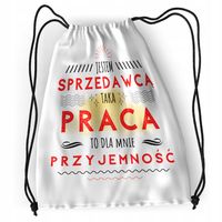 Plecak Dla Sprzedawcy Sportowy Szkolny Worek Torba Z Nadrukiem Ze Zdjęciem