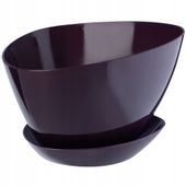 DONICZKA OSŁONKA Z PODSTAWKĄ DONICA ŚLIWKOWA 14cm
