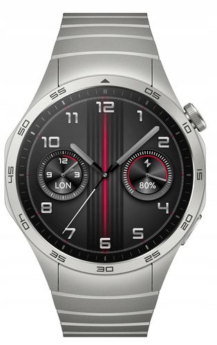 Smartwatch HUAWEI Watch GT 4 Elite 46mm Srebrny na Arena.pl