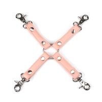 uprząż bondage pink organosilicon hogtie liebe seele