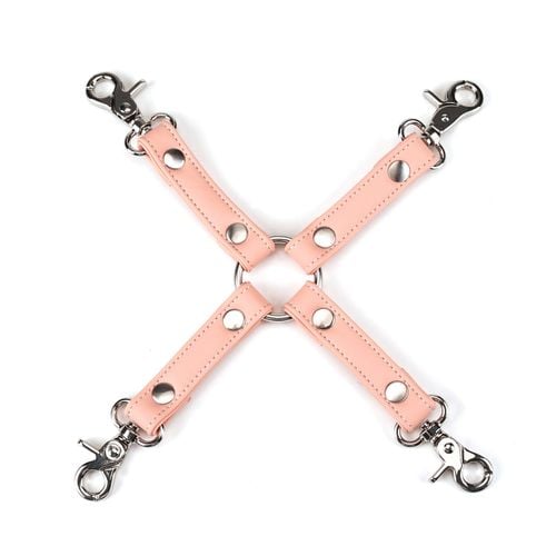 uprząż bondage pink organosilicon hogtie liebe seele na Arena.pl