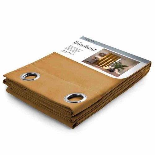CURT/AH/BLACKOUT/EYELETS/MUSTARD/140X270/1PC na Arena.pl